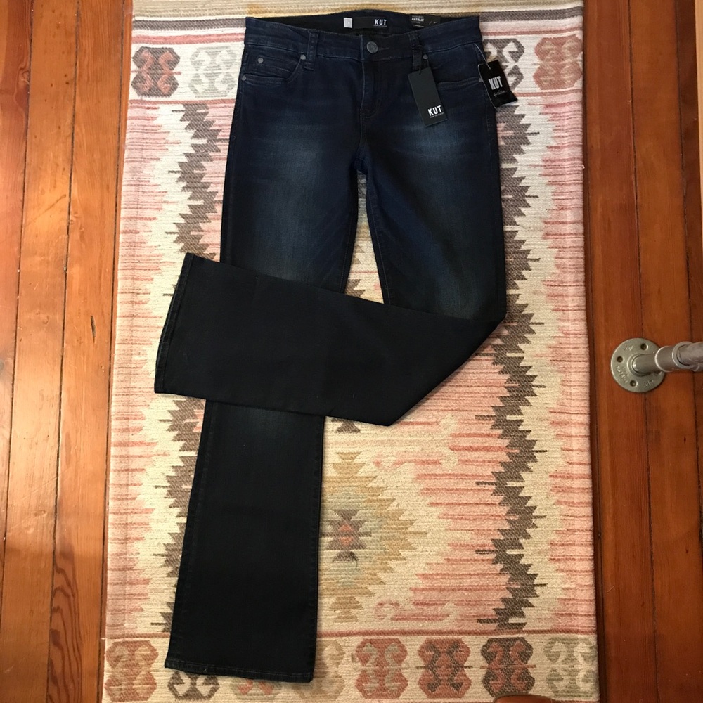 KUT from the Kloth High Rise Bootcut Jeans - Picture 2 of 5